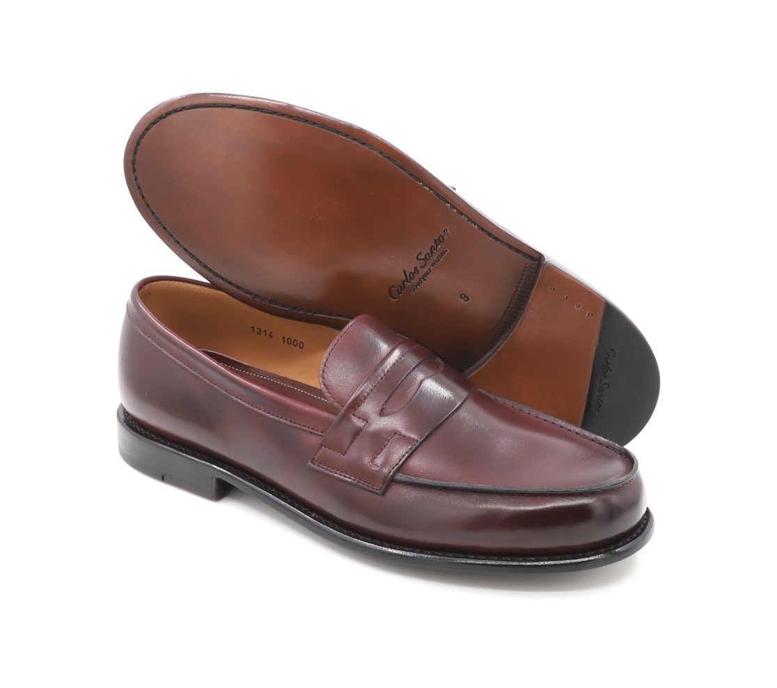 Penny Loafers - Dylan Souple Daf Bordo